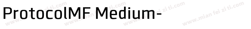 ProtocolMF Medium字体转换